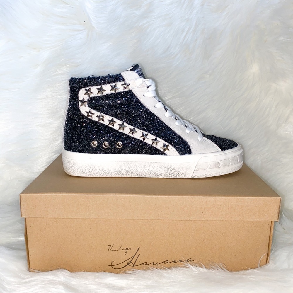 Vintage Havana High Top Sneakers